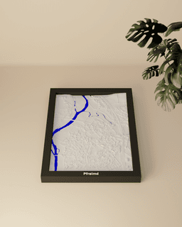 Pfreimd, Germany - 3D Miniature 3d model