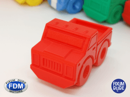 Fixum Dude Motors PiP Pickup Truck 3d model