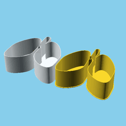 Lung, nestable box (v1) 3d model