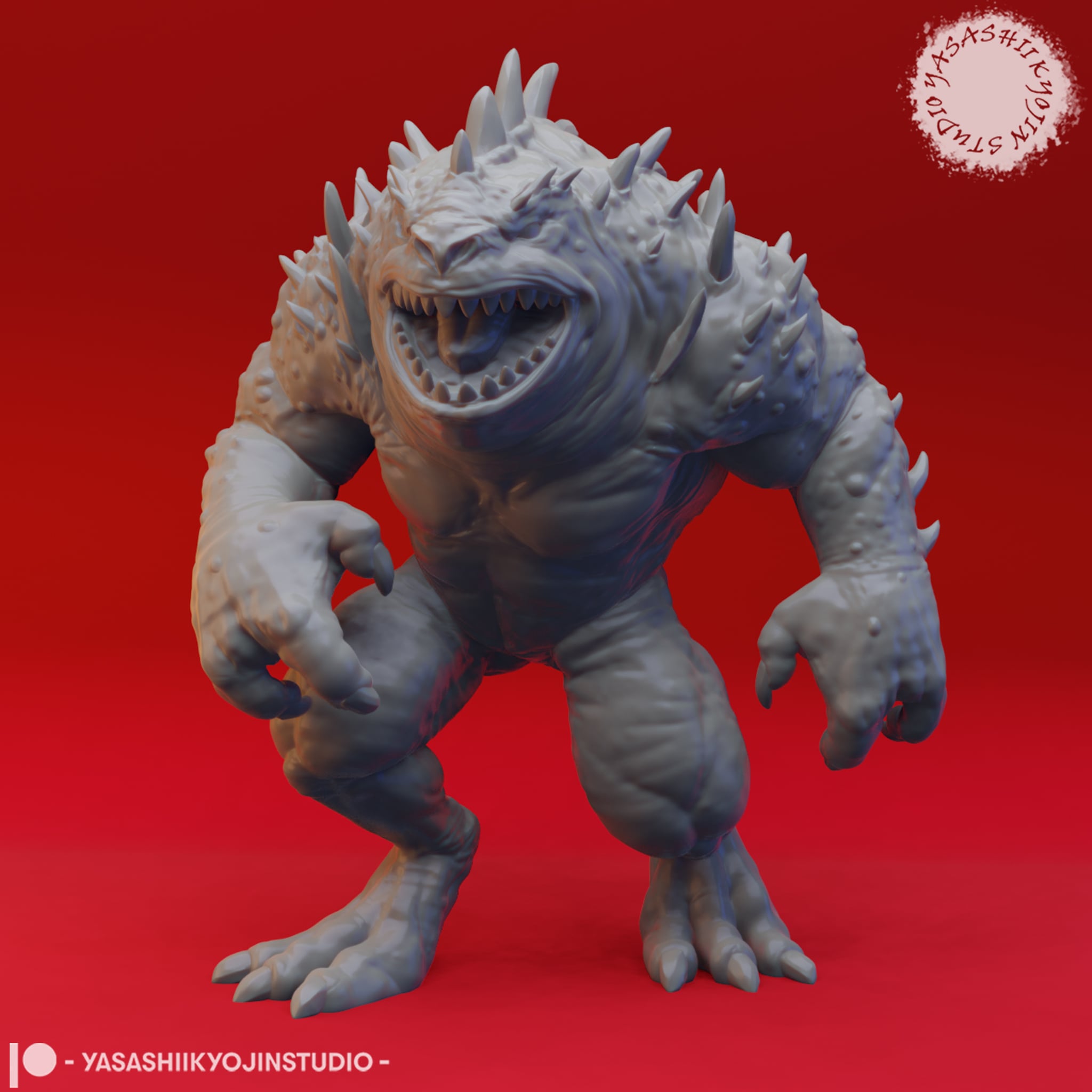 Hezrou - Tabletop Miniature (Pre-Supported) 3d model