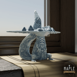 887. Dragapult - Bassic & Ornamental - Pokemon 3d model