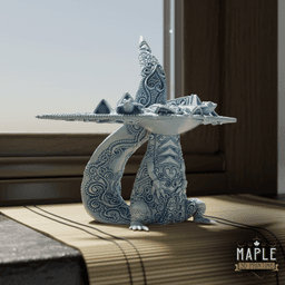 887. Dragapult - Bassic & Ornamental - Pokemon 3d model