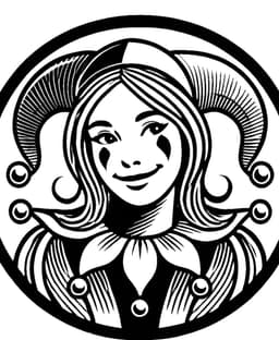 Leather Stamp 85mm Harlequin #4 3d model