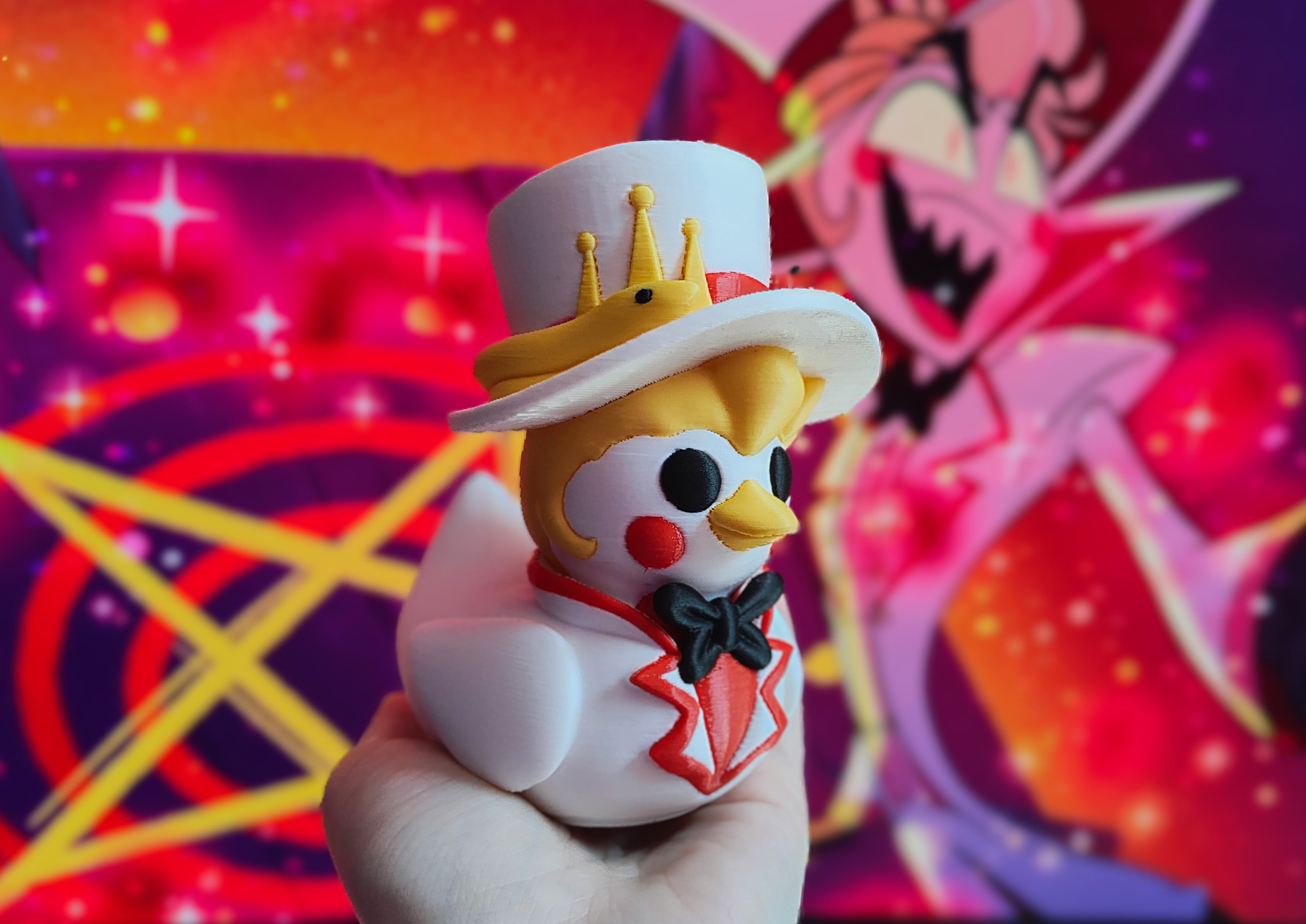 Lucifer Ducky - Hazbin Hotel Rubber Duck 3d model