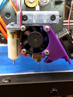 Geeetech BL Touch sensor support for HK Fabrikator 3d model