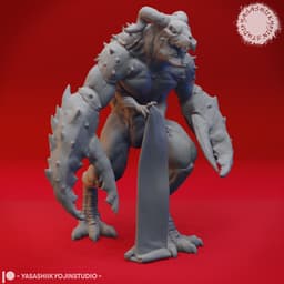 Glabrezu - Tabletop Miniature (Pre-Supported) 3d model