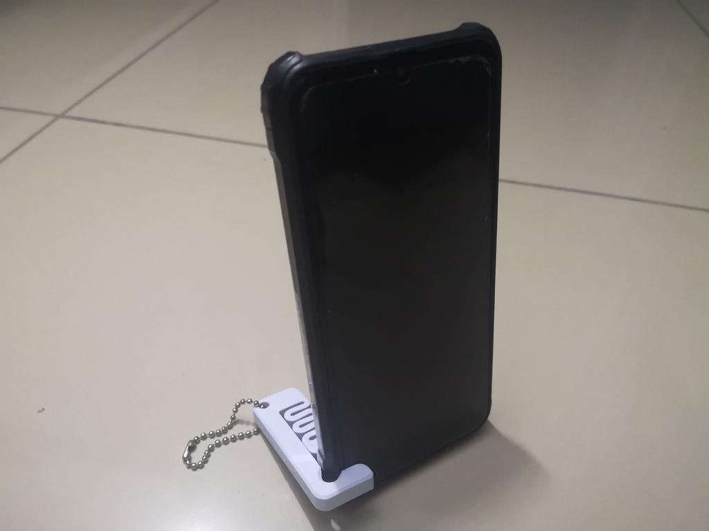 Minimalist Phone Stand (Compliant) 3d model