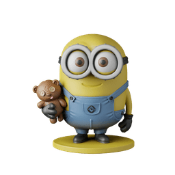 Bob Minion Despicable Me - Free Sample STL | Full 16-Character Bundle on Profile 3d model