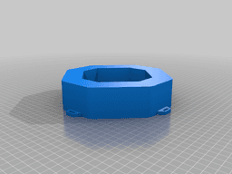 LitterLocker Fashion Trashbag Adapter for Nappy Bin Refills 3d model