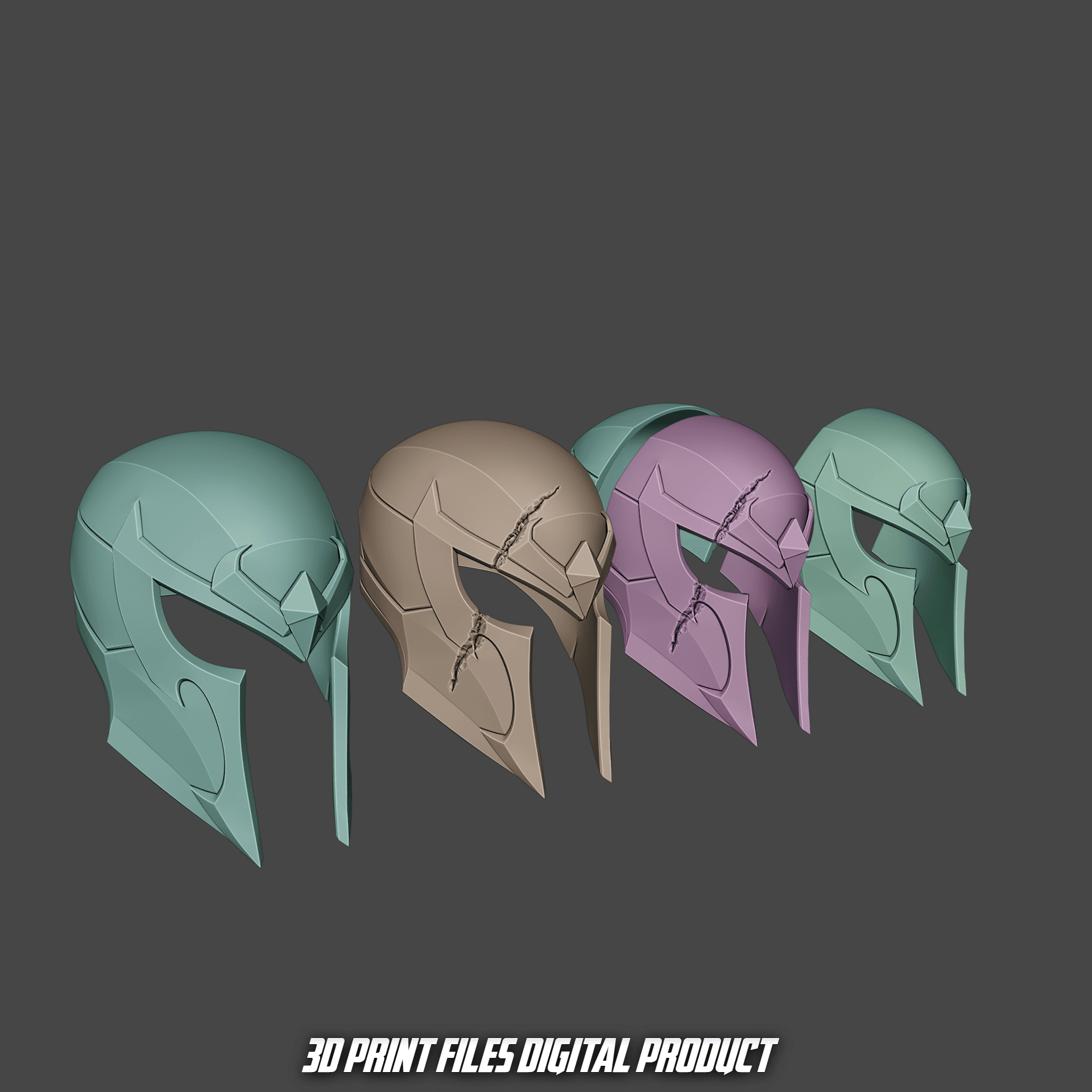 Magneto Helmet Marvel Rivals 3d model