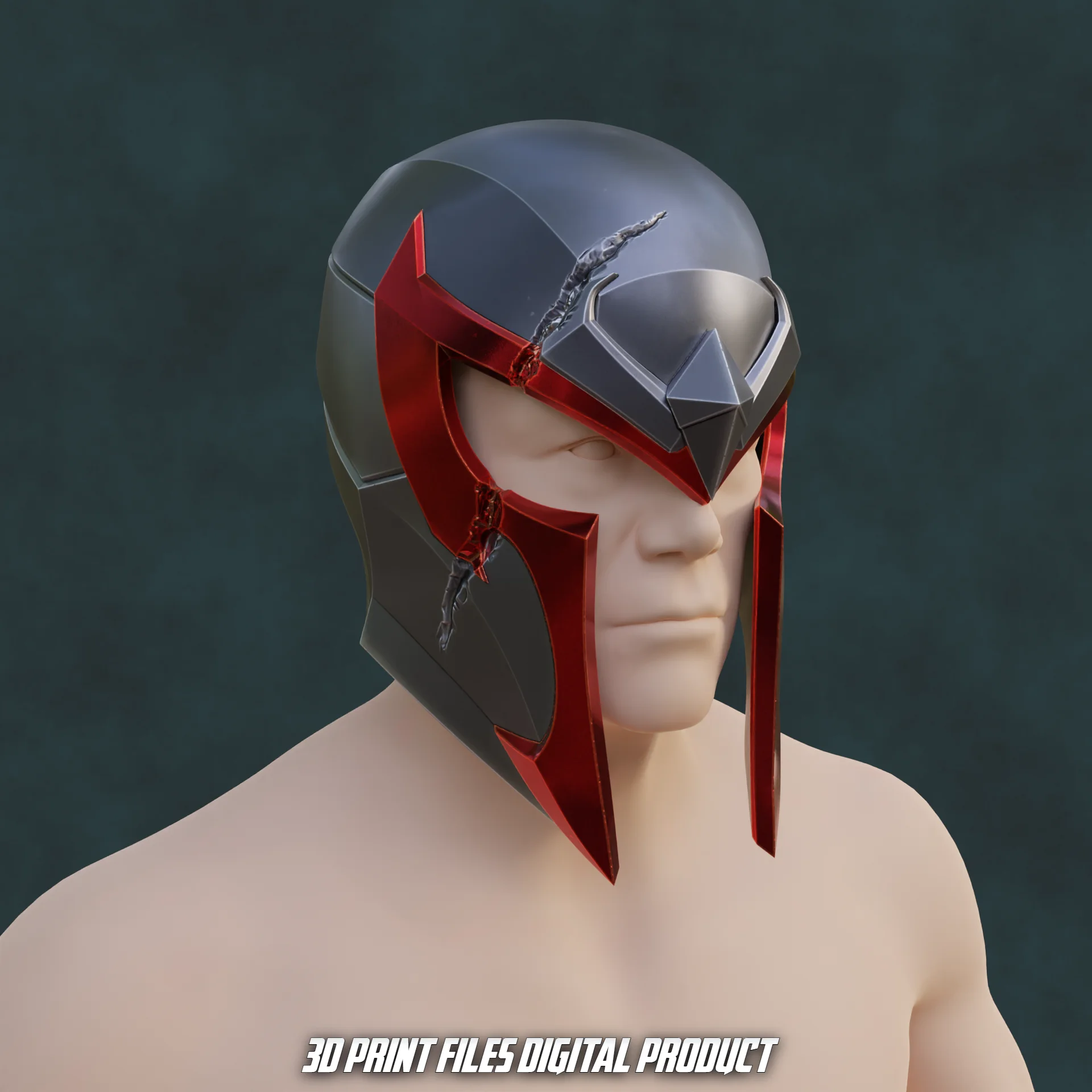 Magneto Helmet Marvel Rivals 3d model