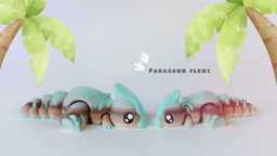 Parasaur flexi 3d model