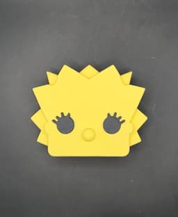 Blokkheadz Lisa Simpson - Magnet, Ornament and Regular Collectible! 3d model