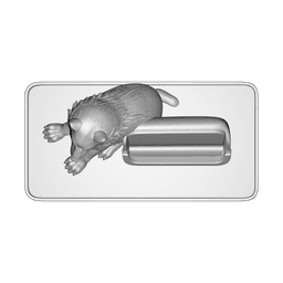 PBR Wolf Smartphone Stand 3d model