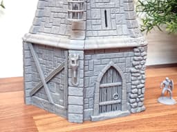 Watchtower Free Sample 3D Printable Modular Tower 3d model