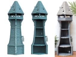 Watchtower Free Sample 3D Printable Modular Tower 3d model