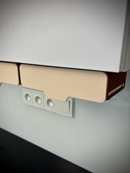Spice Rack Organizer | Pull-Out Holder | 4 Jars 3d model