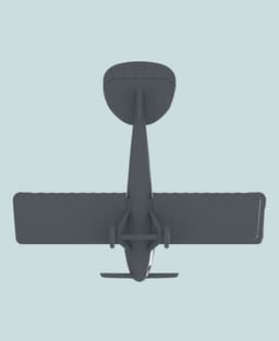 1:144 Albatros D.I 3d model