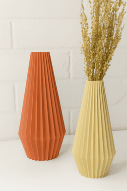 Origami Lines Vase – Minimal Geometric 3D Print Model 3d model