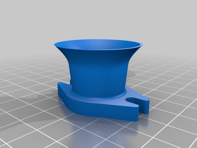 Air Horn Inlet / Cornet admission Air 3d model