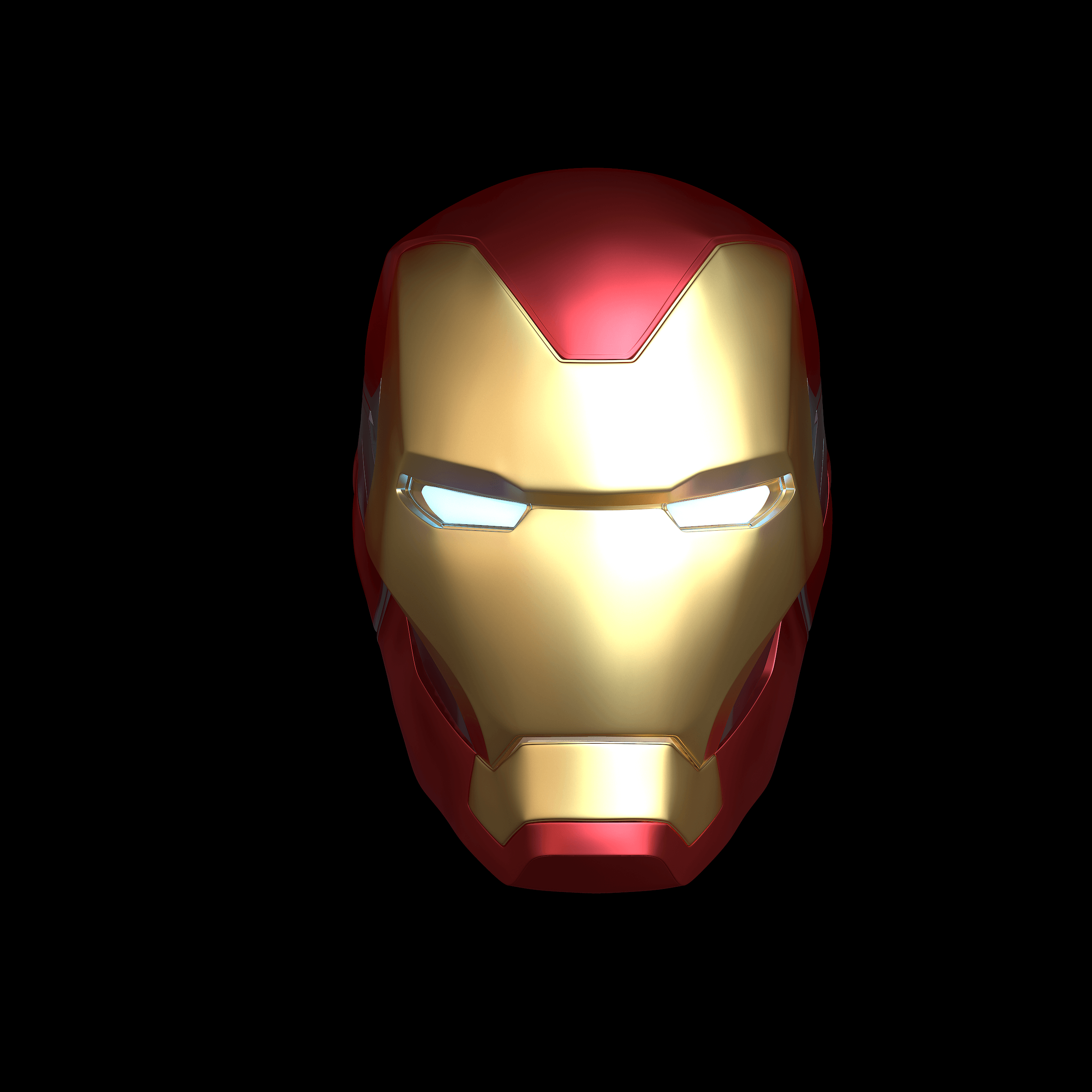 Avengers Endgame Iron Man MK85 Helmet 3d model