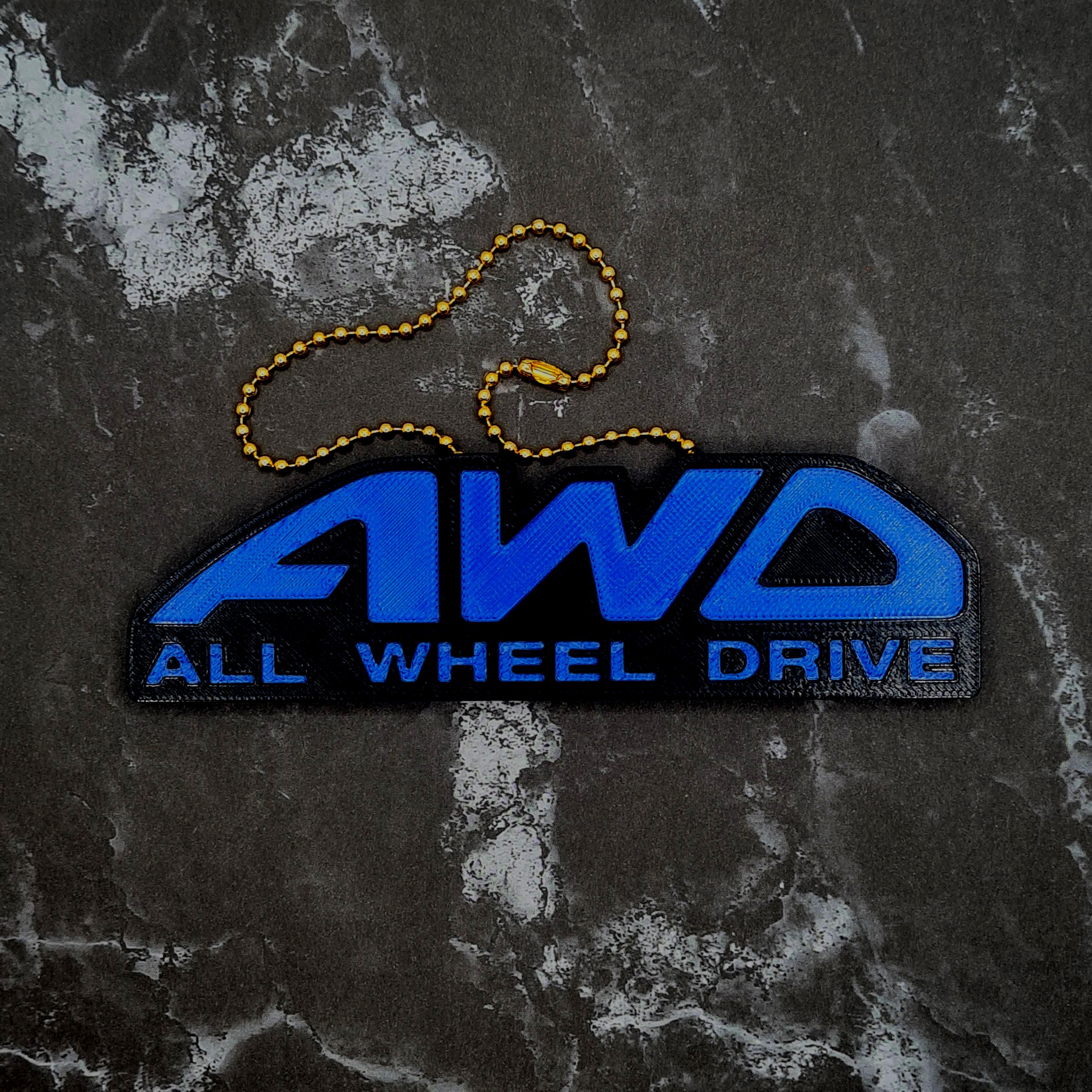 AWD Charm 3d model