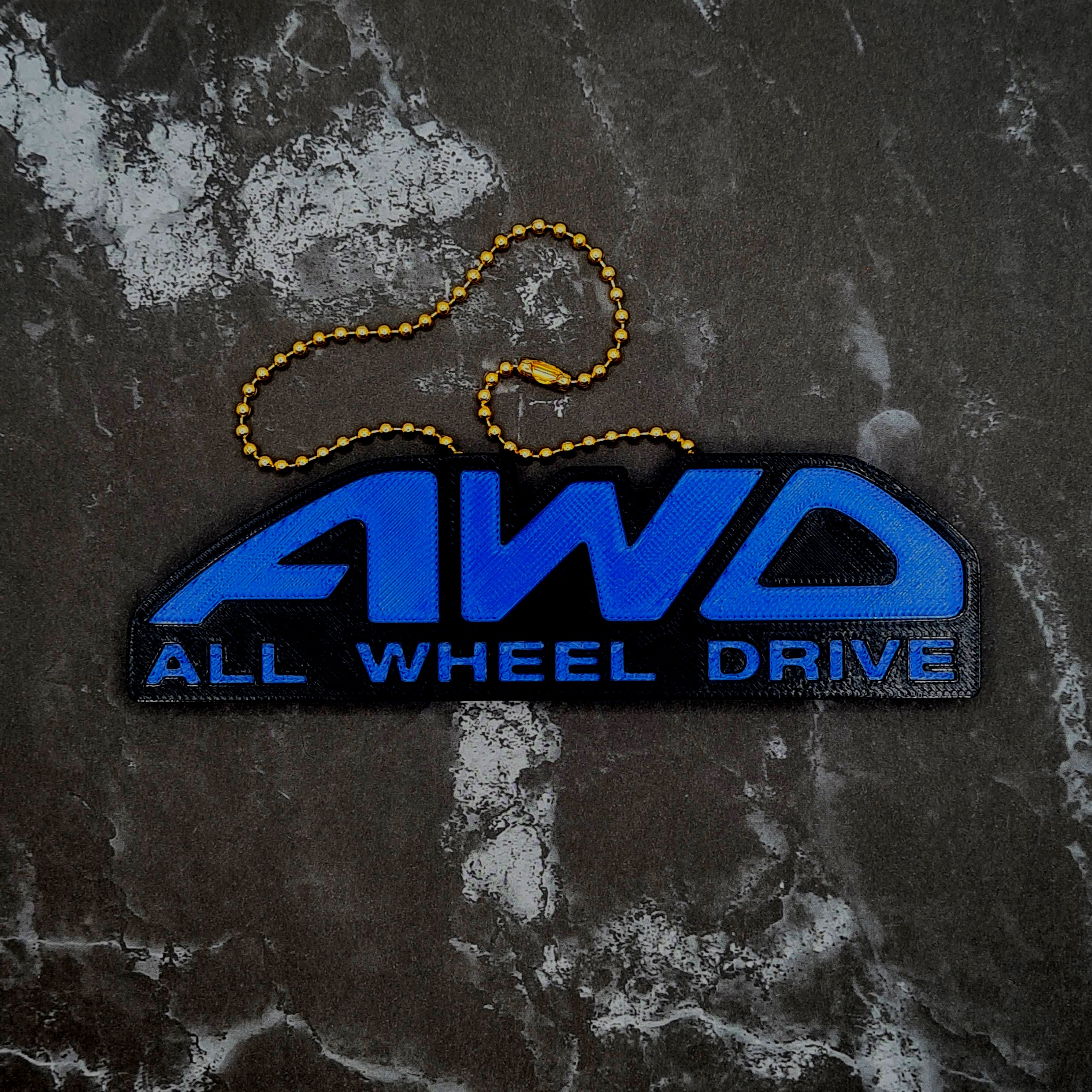 AWD Charm 3d model