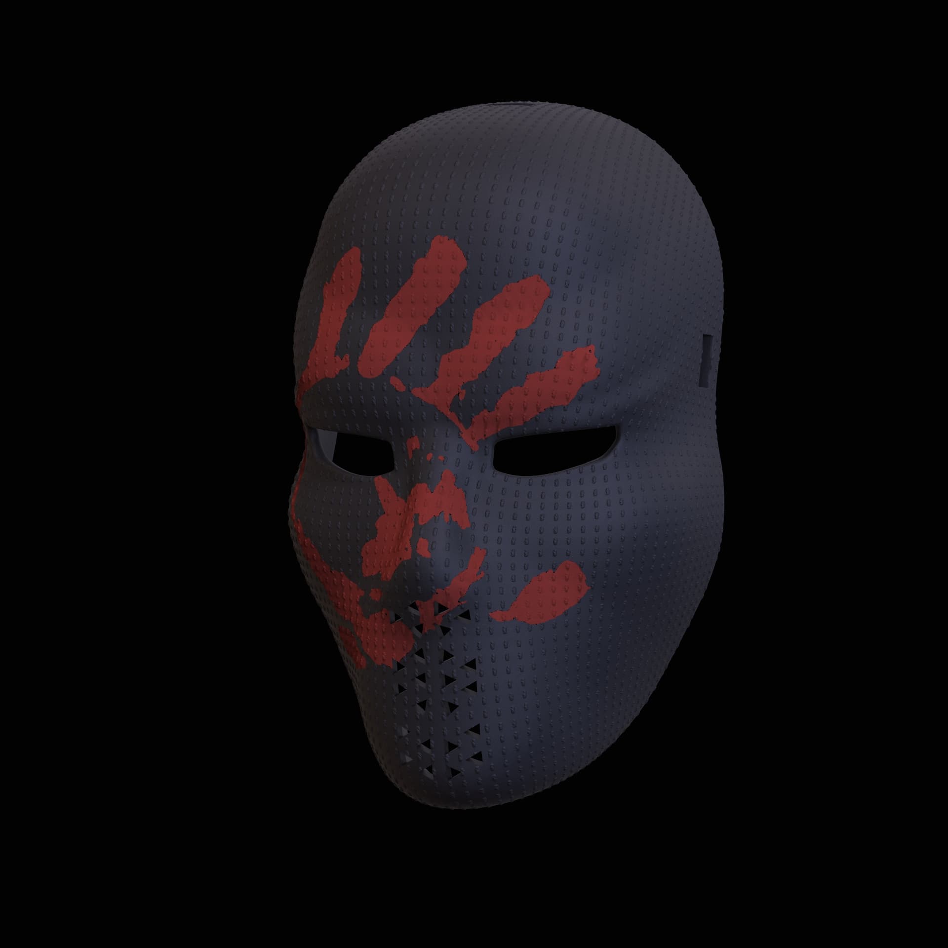 Flag Smasher Mask from The Falcon and the Winter Soldier 3d model
