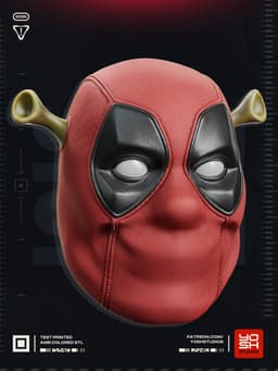 Ogrepool Mask 3D Printer STL file 3d model