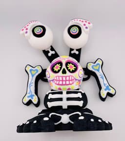 My Dream Monster -Skeleton Calavera 3d model