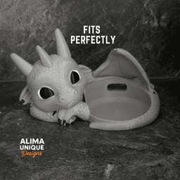 Relaxing Baby Dragon suitable for Alexa Echo Dot 3 3d model