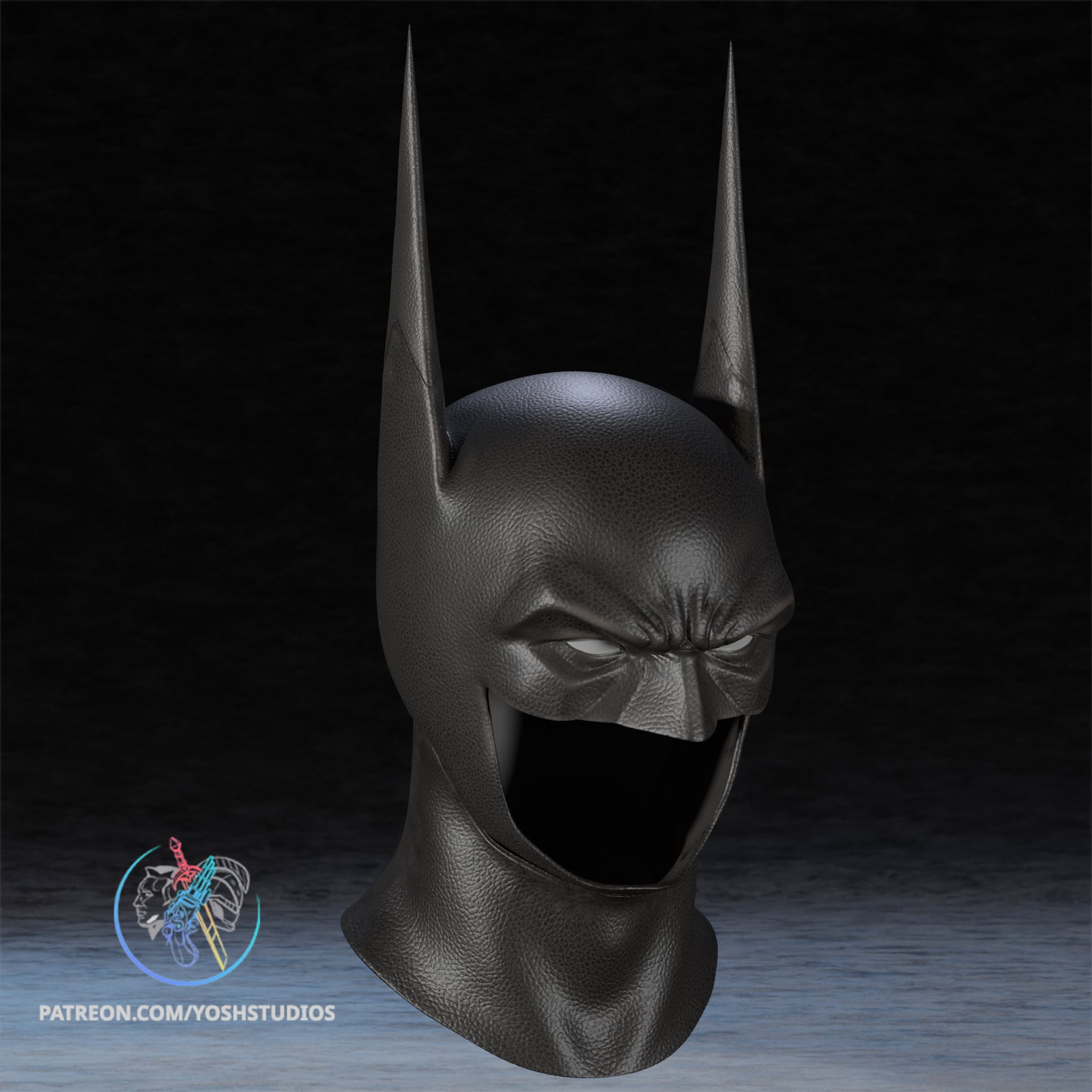Absolute Detective Helmet 3D Printer File STL 3d model