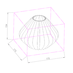 Desk lamp Mushroom J01 3d model