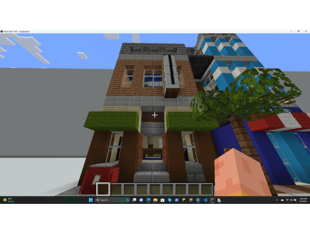 Minecraft Office 3d model