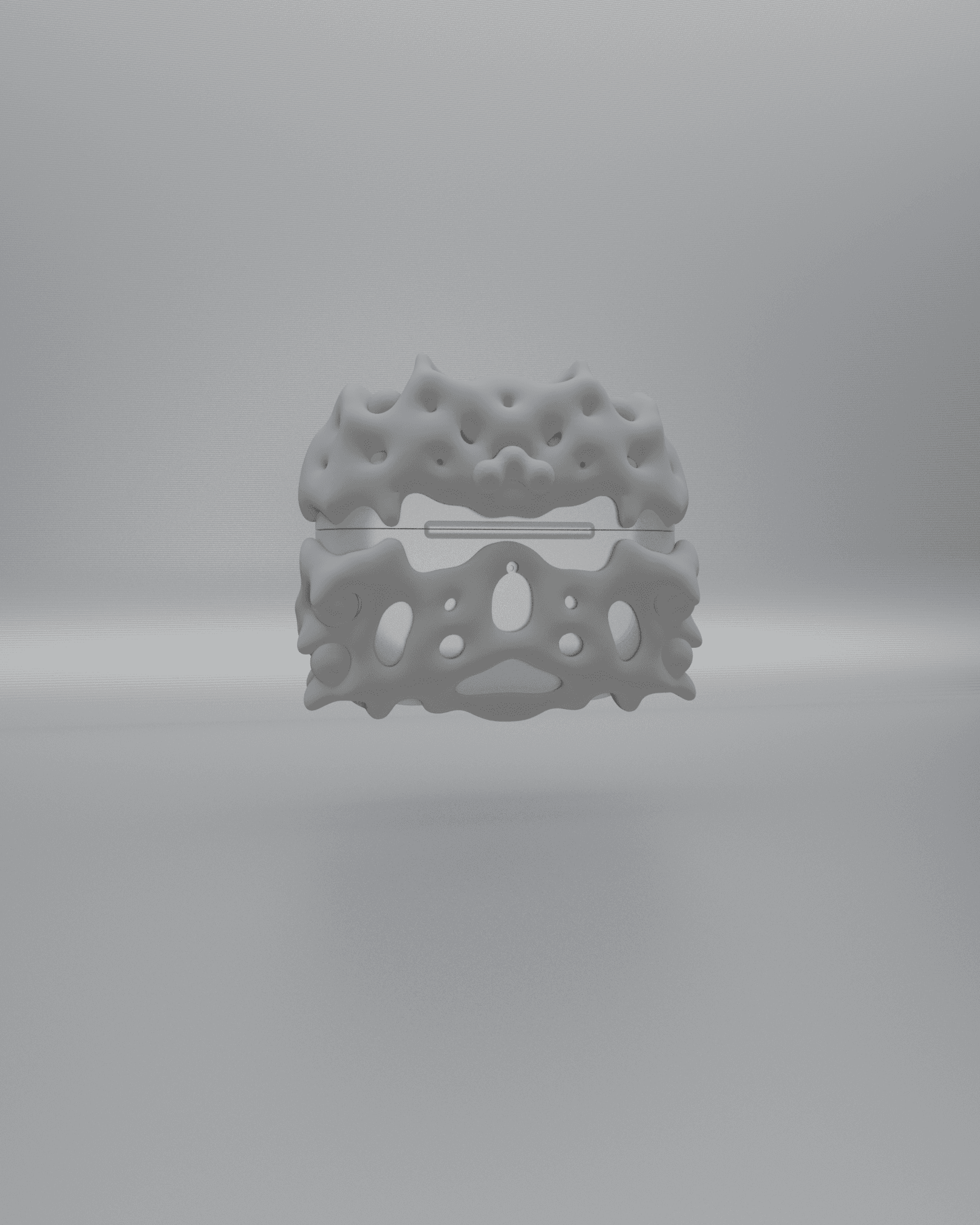 V9 Abstract Airpods Pro 1/2 case 3d model