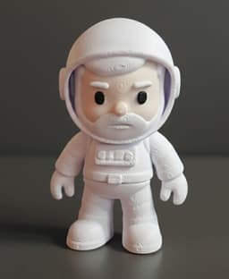 Astronaut Flexi Toy 3d model