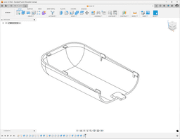 TCL RC833 remote battery cover replacement 3d model