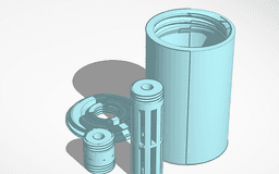 Round Decdeal Aquarium Filter Kit (2).stl 3d model