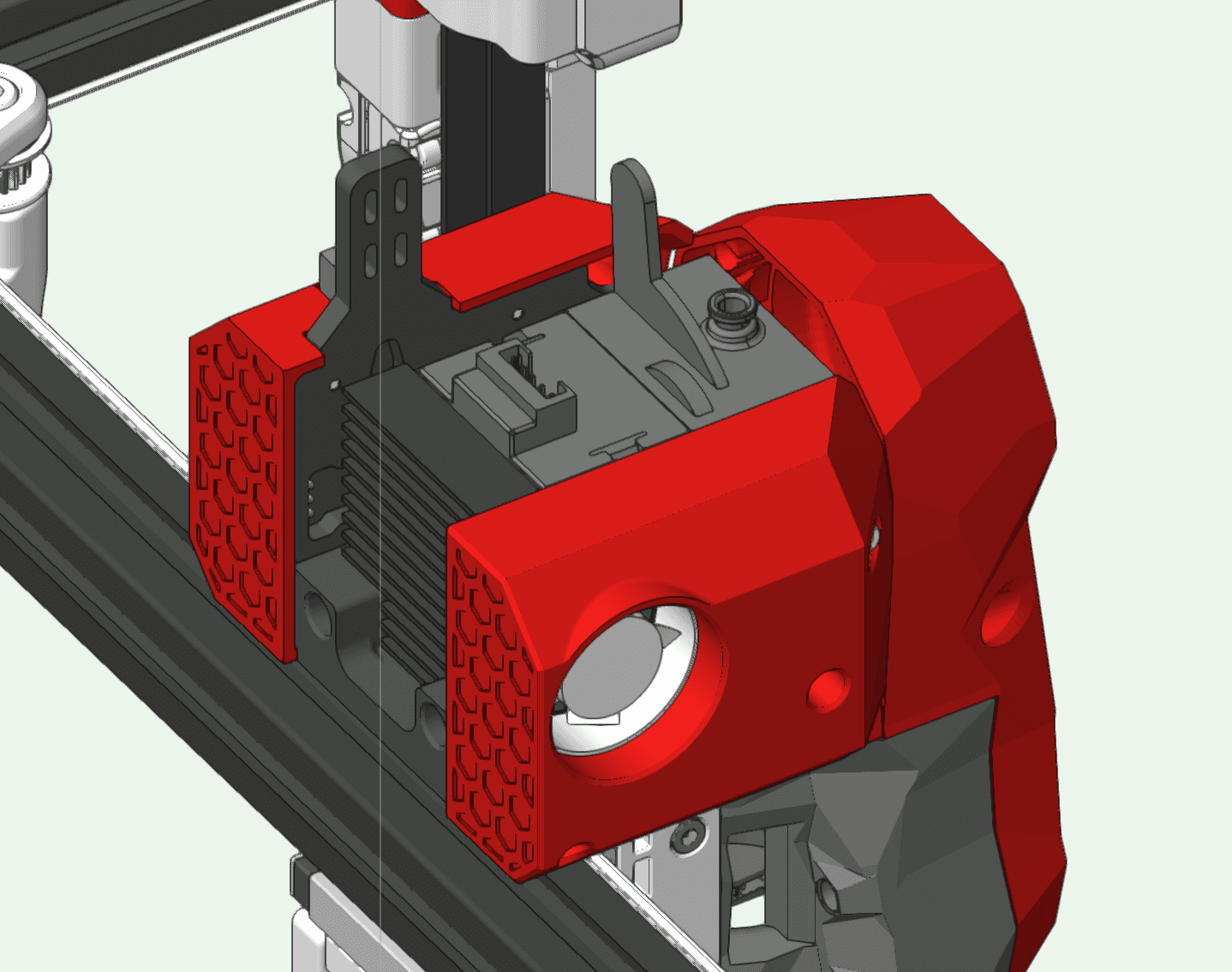 LH Fan Mount v2.stl 3d model