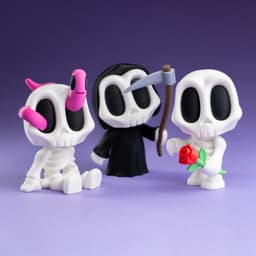 Blob Skeletons - Mini Modular Articulated Art Toy 3d model