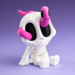 Blob Skeletons - Mini Modular Articulated Art Toy 3d model