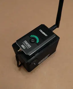 FLYSKY FRM303 battery RX case - top view - 3d model