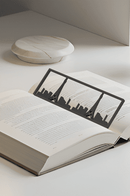 New York Bookmark, Creativity Bookmark, Gift Idea 3d model