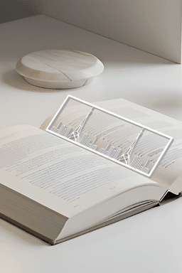 New York Bookmark, Creativity Bookmark, Gift Idea 3d model