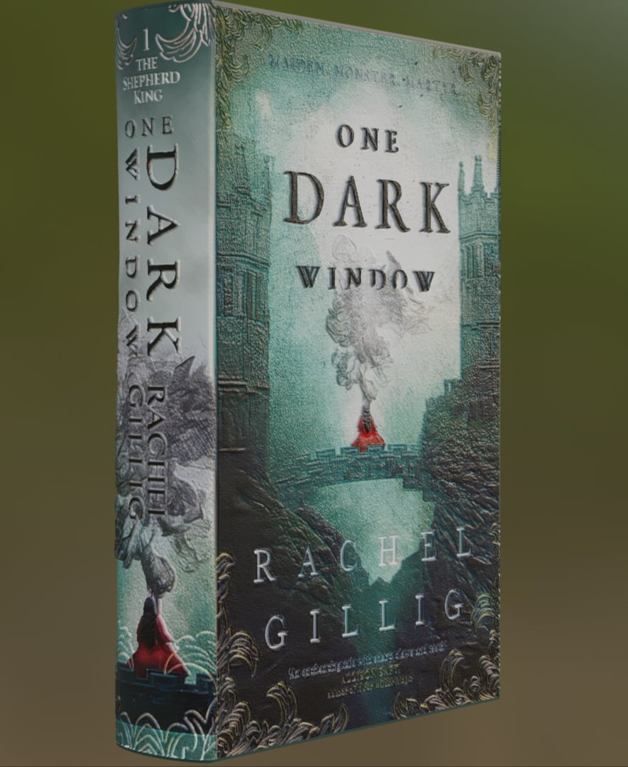 One Dark Window - Book Litho 3d model