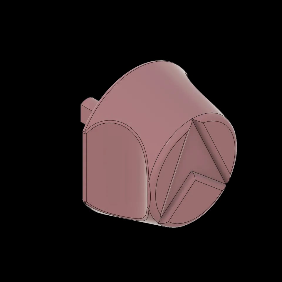 Toaster Knob for Kitchenaid Toaster 3d model