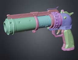 Jinx Arcane Pistol 3d model