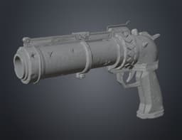 Jinx Arcane Pistol 3d model