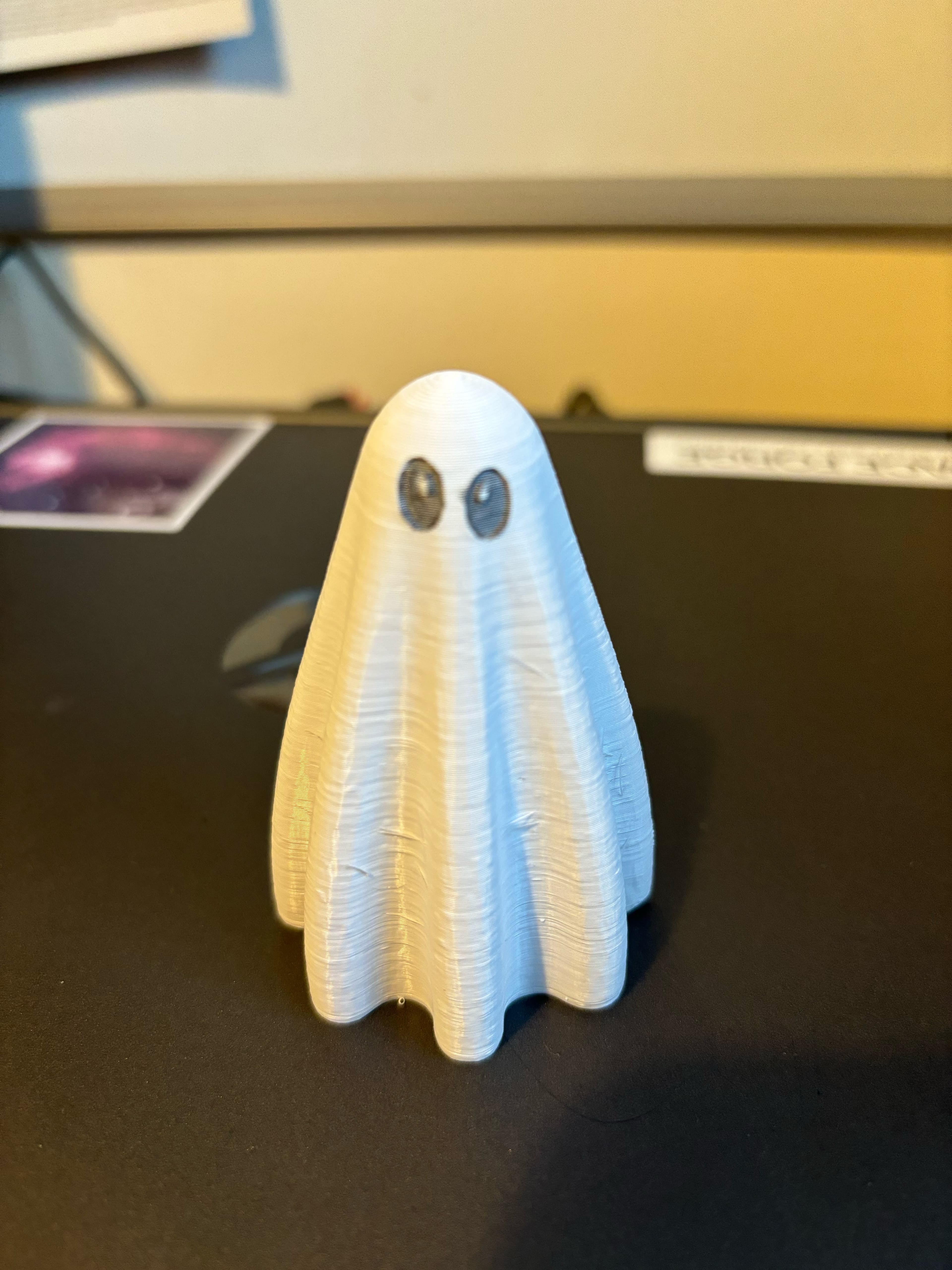 I just made the small ghost for a project, but it came out great.