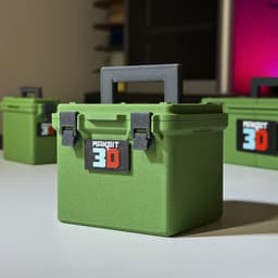 3D Printed Heavy Duty Gear Box Loadout Version 3d model